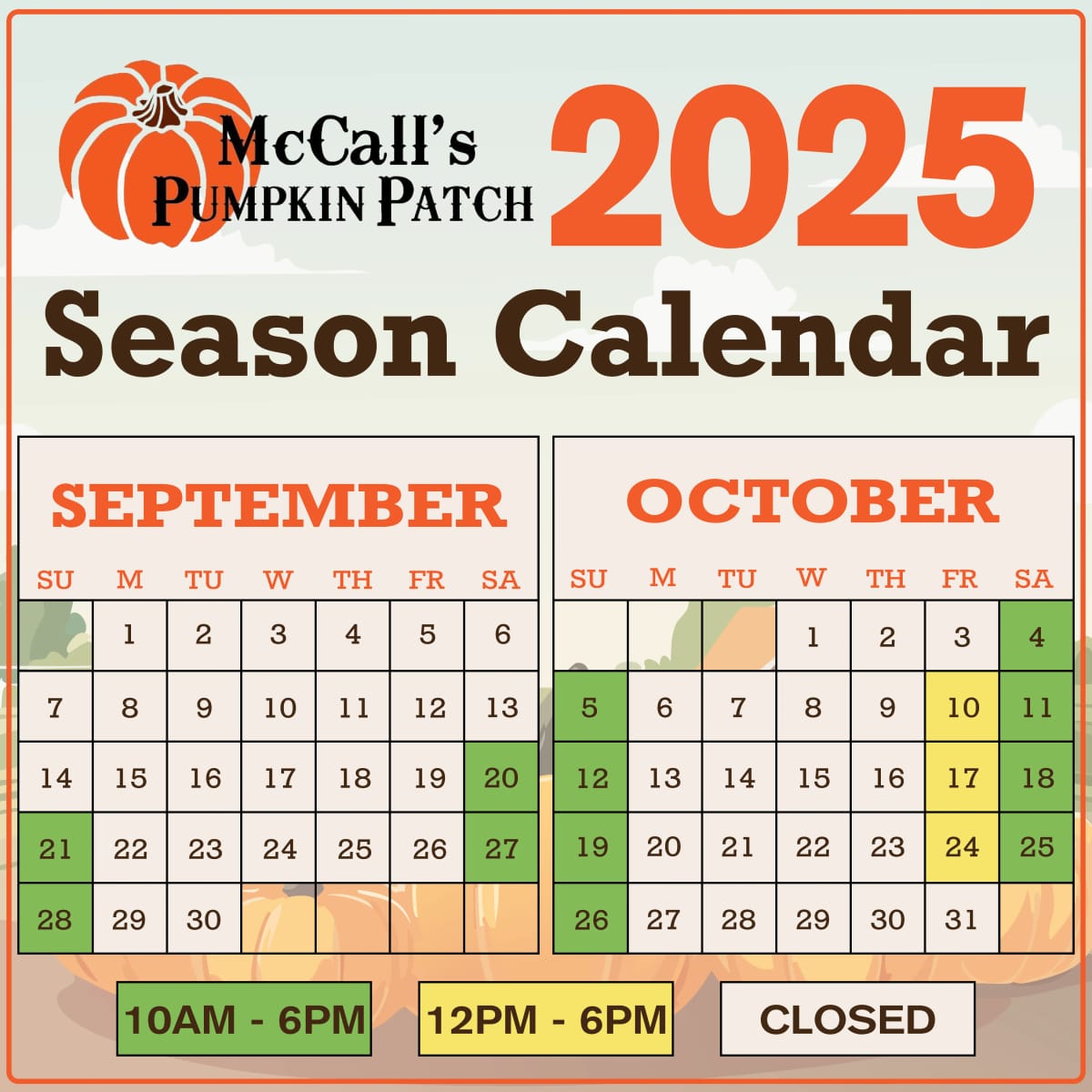 McCall's Pumpkin Patch — Pumpkins farm in Moriarty, NM